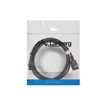 Lanberg CA-C13E-11CC-0030-BK jungiamasis priedas, juodas
