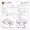 Maitinimo blokas Lian Li RS1200G 1200 W 20+4 kontaktų ATX 80 PLUS Gold baltas