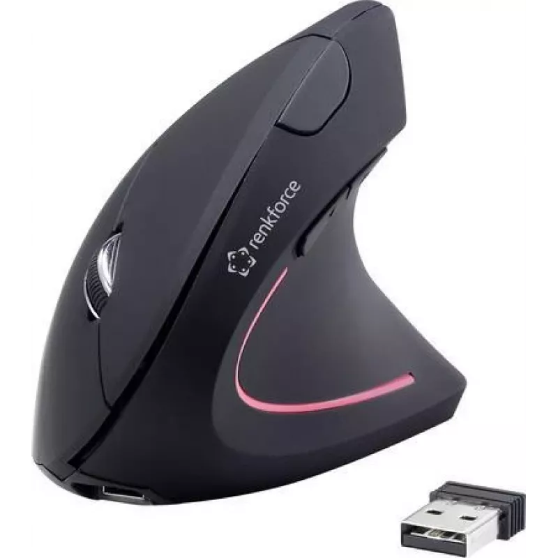 Renkforce RF-WM-322 Pelė RF Belaidė Optinė 1600 DPI dešiniarankiams (RF-4509682)