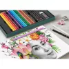 Aliejinių pieštukų rinkinys Faber-Castell Polychromos & Pitt Graphite Matt 21 vnt. Įvairiaspalvis