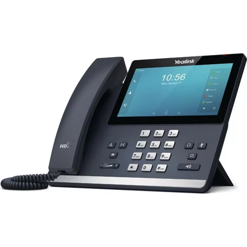 VoIP telefonas Yealink SIP T67 Business Wi‑Fi LTE - stalinis telefonas su SIP palaikymu ir belaidžiu ryšiu