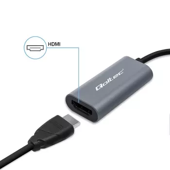 Adapter USB-C į HDMI 4K 60Hz 32AWG QOLTEC