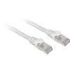 Tinklo kabelis Sharkoon Sharkoon patch tinklo kabelis SFTP RJ-45 Cat.7a 10 metrų baltas
