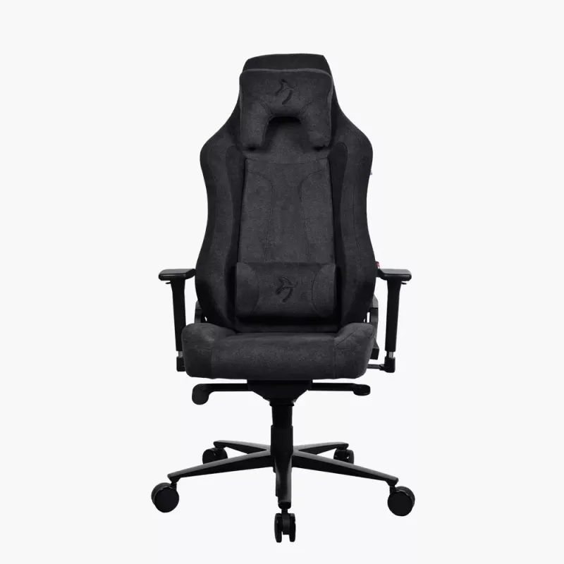 Arozzi Soft Fabric/Metal/Aluminium | Žaidimų kėdė | Vernazza Soft Fabric | Pure Black