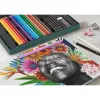 Aliejiniai pieštukai Faber-Castell Polychromos & Pitt Graphite Matt rinkinys 48 vnt. įvairiaspalvis