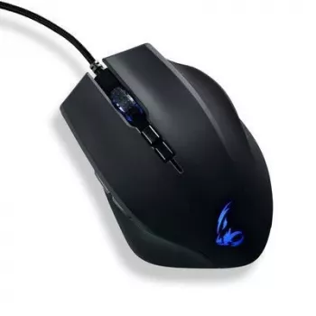 „MediaRange MRGS203“ pelė, žaidimų, dešiniarankiams, USB A tipo, optinė, 5000 DPI