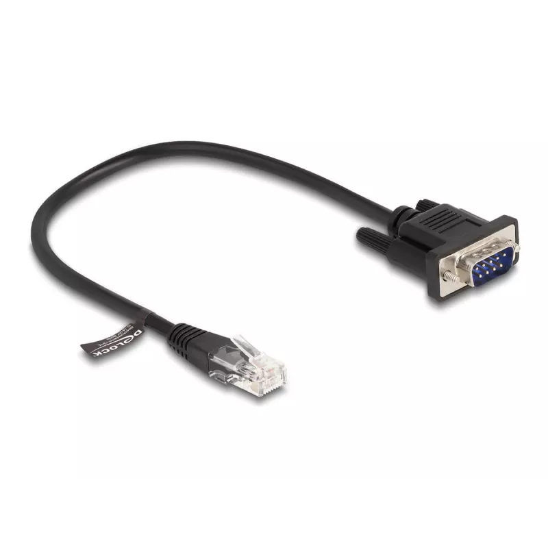 Tinklo kabelis DeLOCK 88008 juodas 0,3 m RJ-45