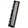 Skylamušis WEDO 67 9401 — 4 skylių metalinis perforatorius, juodas, perforavimo talpa 3 mm, 66 mm plotis