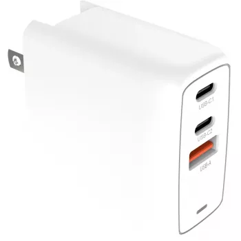 Kroviklis Creative Labs 67W GaN 1x USB-A 2x USB-C PD — 67 W bendra galia, GaN technologija