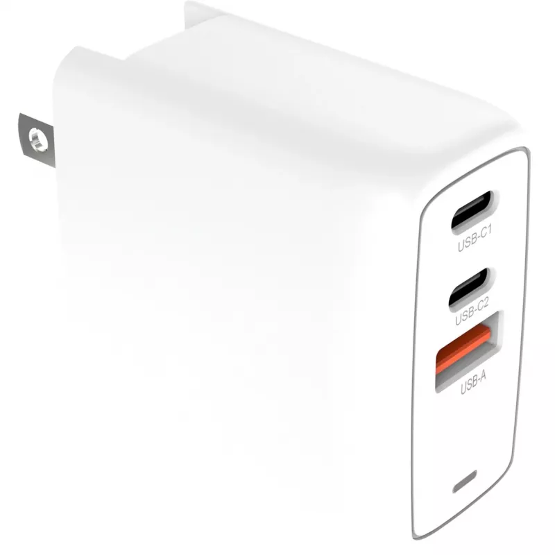 Kroviklis Creative Labs 67W GaN 1x USB-A 2x USB-C PD — 67 W bendra galia, GaN technologija