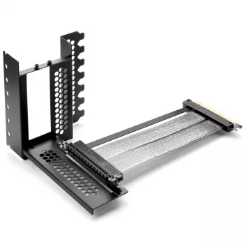 Vertikalus PCI-e laikiklio adapterio laidas CableMod CM-VPB-HD4K-R iš HDMI į DisplayPort, kampinis, žemo profilio