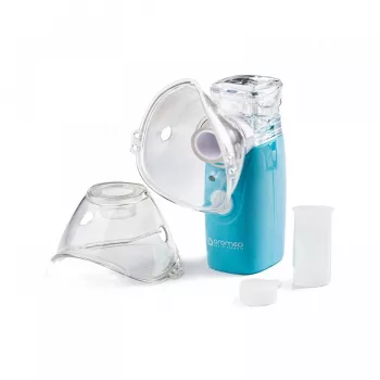 Garinis inhaliatorius HI-TECH MEDICAL ORO-MESH Baterinis maitinimas Mėlynas Baltas