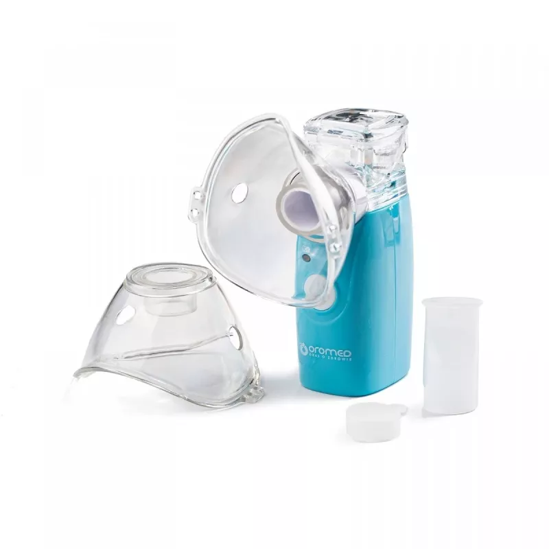 Garinis inhaliatorius HI-TECH MEDICAL ORO-MESH Baterinis maitinimas Mėlynas Baltas