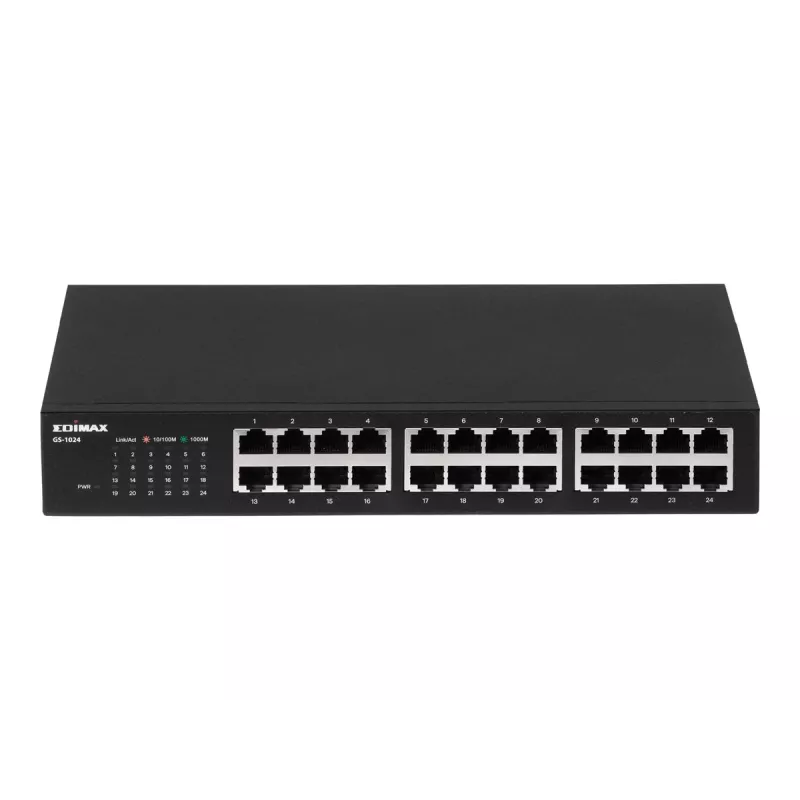 Tinklo komutatorius Edimax GS-1024 Gigabit Ethernet 24 prievadai