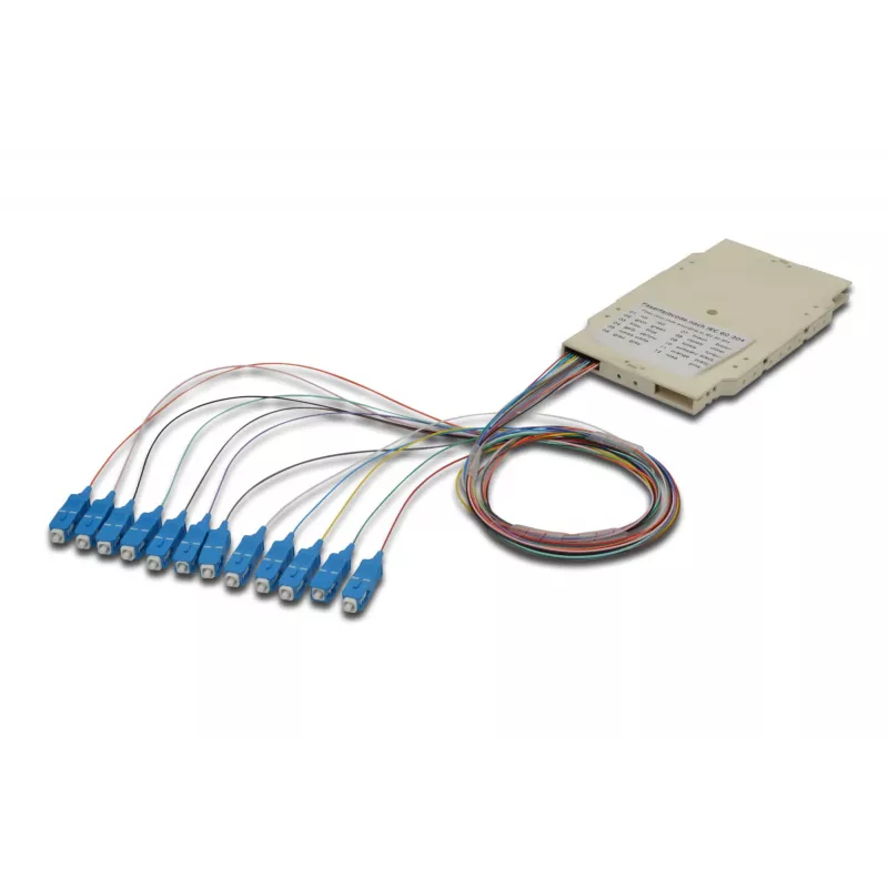 Sujungimo kasetė Digitus A-96522-02-UPC-4 su 12 pigtailų SC OM4