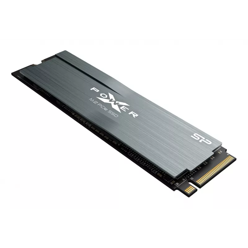 M.2 NVMe SSD Silicon Power 1 TB (PCIe 4.0 x4, 2280, Read 7000 MB/s, Write 6000 MB/s, NVMe 2.0, Heatsink)