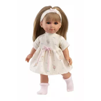 Lėlė Llorens Elena 35 cm — realistinės savybės, minkštas kūnas