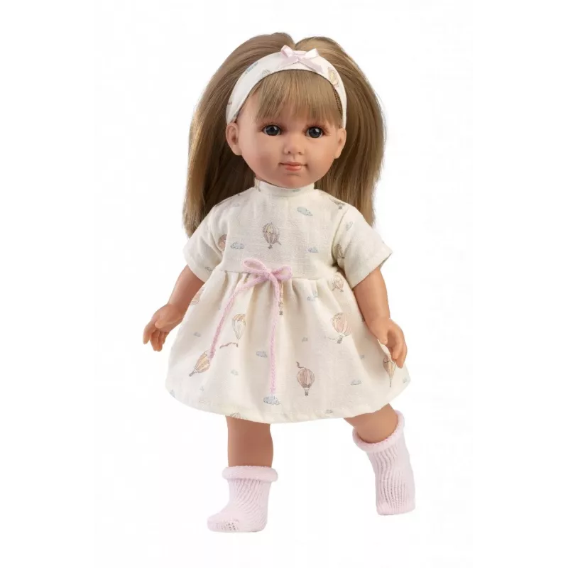 Lėlė Llorens Elena 35 cm — realistinės savybės, minkštas kūnas