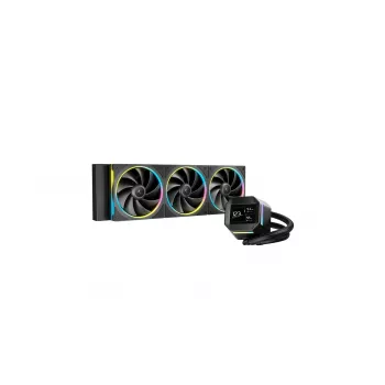 DeepCool LM360 procesoriaus aušinimo skysčiu rinkinys 12 cm juodas 1 vnt.