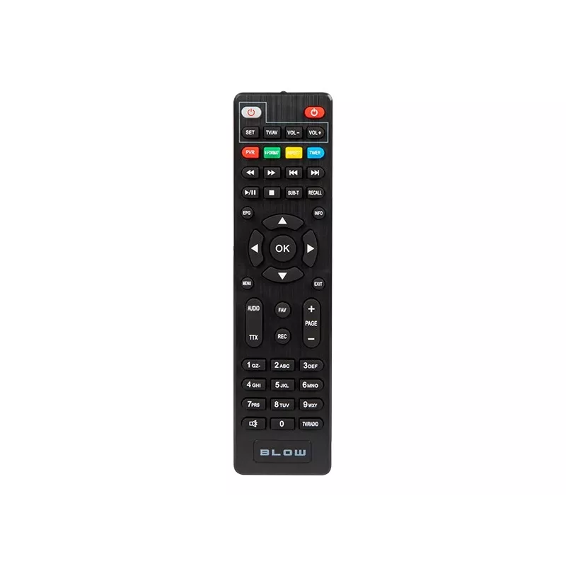 Skaitmeninis TV imtuvas BLOW 4625FHD DVB-T2 H.265 antžeminis priėmėjas, HDMI, USB, SCART, Ethernet, S/PDIF