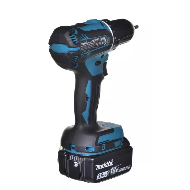 MAKITA DDF485RF3J Belaidis gręžtuvas 3x 18V 3Ah