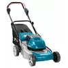 Makita DLM460PT2 vejapjovė Stumdoma vejapjovė Akumuliatorinė Juoda, Mėlyna, Pilka