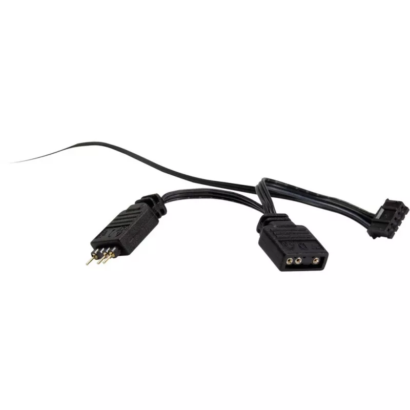 INTER-TECH 88885539 140 mm ARGB korpuso ventiliatorius - juodas