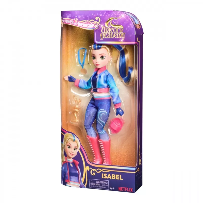 Doll Spinmaster Unicorn Academy Fashion Isabel 6072647 — mados lėlė iš Unicorn Academy serijos