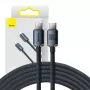 USB laidas Baseus CAJY000701 2 m USB C juodas 0,48 Gbit/s