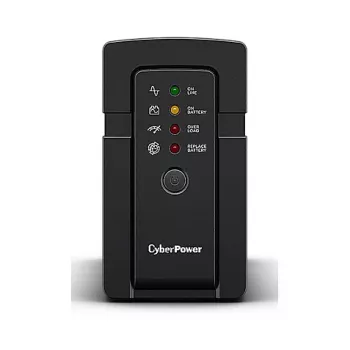 Nepertraukiamo maitinimo šaltinis (UPS) CyberPower RT650EI, budėjimo režimas (Offline), 0,65 kVA, 400 W, 4 AC lizdai