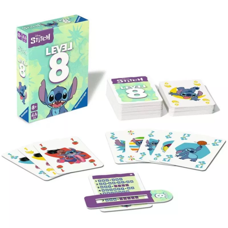 Disney Stitch Level 8, kortų žaidimas