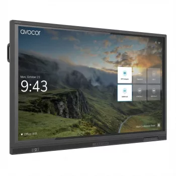 Monitor Avocor E serijos E-40 serijos 65 colių 4K IR LED interaktyvus ekranas