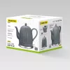 Elektrinis virdulys Maestro MR-077, 1,5 l, 1500 W, keramikinis korpusas, pilkas