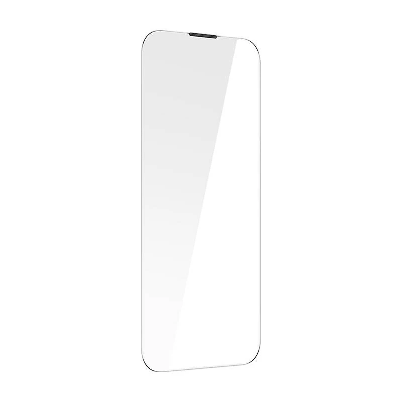 Grūdinto stiklo ekrano apsauga Baseus Crystal, skirta iPhone 14 Pro Max, 0,3 mm, atspari dulkėms, 2 vnt. pakuotėje