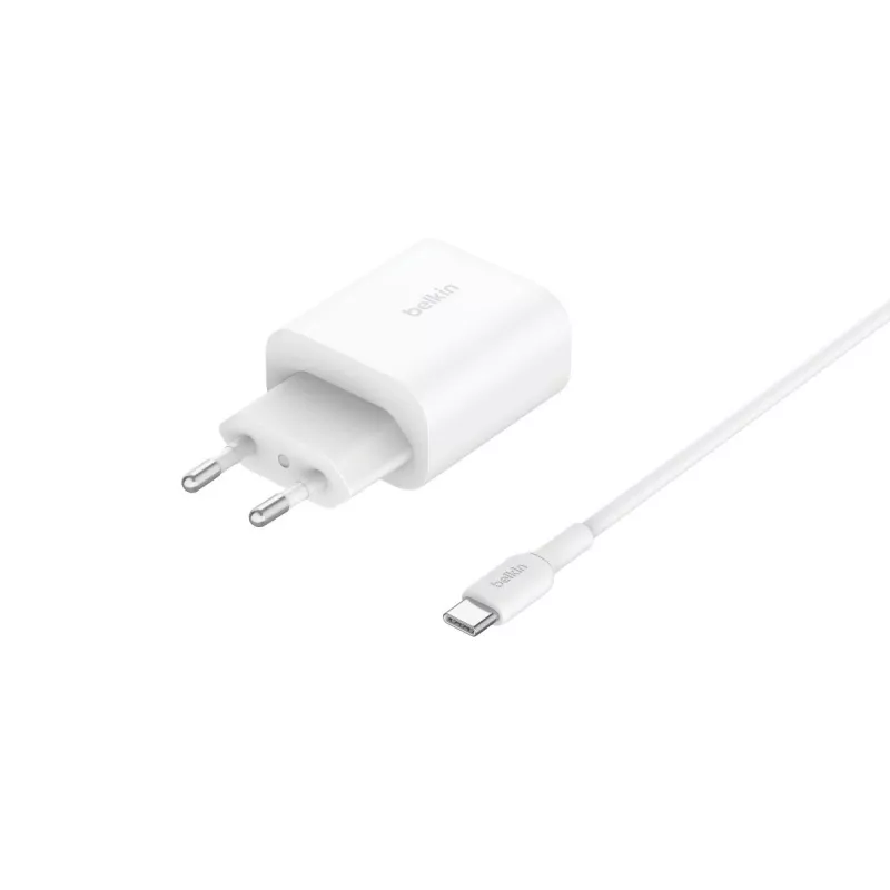 Belaidis įkroviklis Belkin BoostCharge WIZ029VFWH greitas įkrovimas USB Type-C vidaus