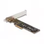 DeLOCK PCI Express x4 plokštė į 1 vidinį NVMe M.2 Key M 110 mm Low Profile