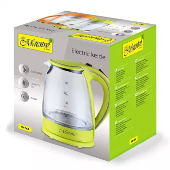 MAESTRO MR-064 elektrinis virdulys 1,7 l 2000 W (MR-064-GREEN) Žalias