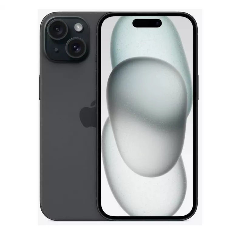 ATNAUJINTAS Telefonas Iphone 15/128GB Juodas A klasė Raudonas