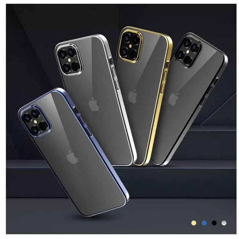 Apsauginis dėklas Devia Glimmer serijos iPhone 12 Pro Max, sidabrinis, kietas PC korpusas