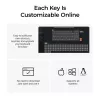Klaviatūra Wrl Q3 Max RGB/CARBON Juoda Q3M-M4 Keychron