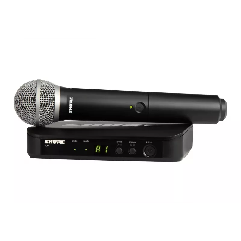 Shure BLX24E/PG58-H8E - belaidė vokalinė sistema su PG58 mikrofonu