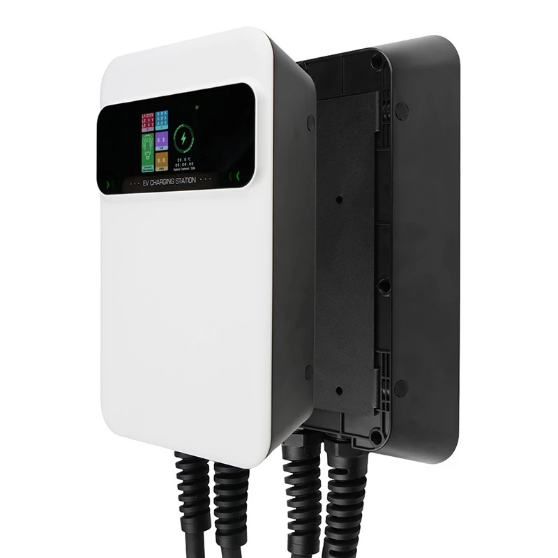 Sieninis įkroviklis Besen SQ20-11KW-APP 11 kW Type 2 elektromobilių įkroviklis, montuojamas ant sienos