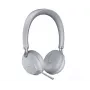Yealink BH72 laisvų rankų įranga laidinis ir belaidis ant galvos dedamas pokalbiai/muzika USB Type-A Bluetooth įkrovimo stovas šviesiai pilka