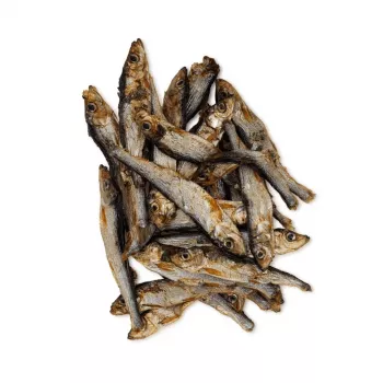 Šunų skanėstas UNISZKI Džiovintos šprotės 40 g – vieno ingrediento monoproteininis žuvies užkandis šunims, tinkantis visoms veislėms
