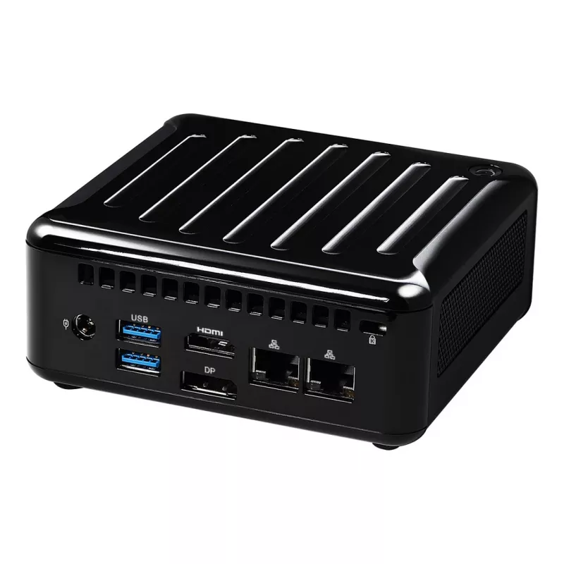 ASROCK NUC BOX 90PXG9H0-00EAY100 Intel Core i5-1240P, 2x DDR4, USB 3.2, HDMI, DisplayPort, 2x LAN, Wi-Fi 6E, BT, oOS