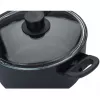 Puodas BALLARINI 75002-921-0 Apvalus Juodas Aliuminis 24 cm