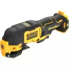 Osciliuojantis daugiafunkcis įrankis DeWalt DCS353NT-XJ, be šepetėlių, belaidis, 12 W, 840 g, juoda/geltona