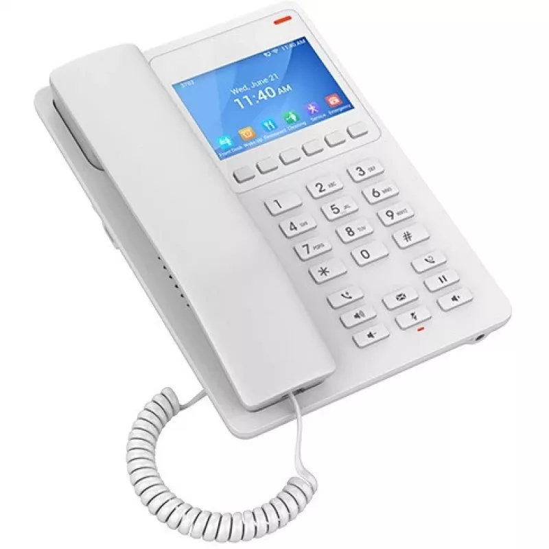 Belaidis IP telefonas Grandstream GHP630W — HD garsas, Wi‑Fi, ausinės, skirtas staliniam ir mobiliam naudojimui