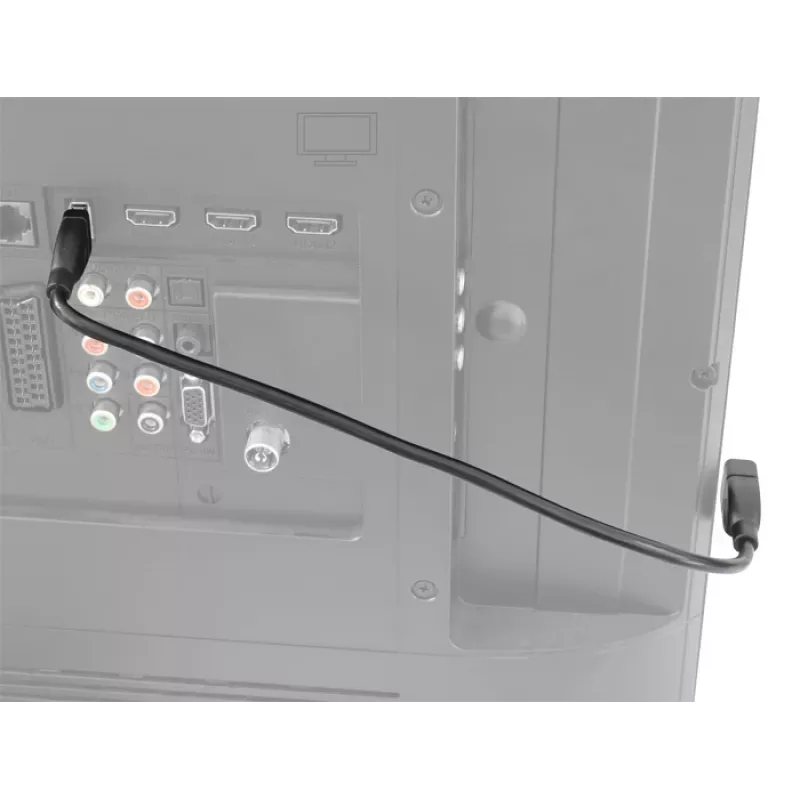 USB laidas DeLOCK 35cm USB 2.0 83498 juoda
