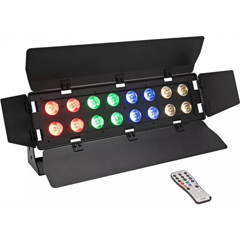 EUROLITE Stage Panel 16 QCL RGB/WW LED – 16 šviesos diodų QCL skydas su RGB ir šiltai balta